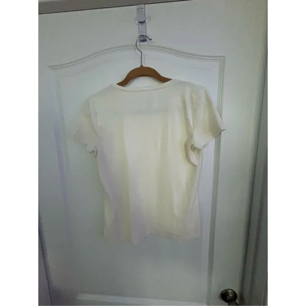 Talbots Embellished T-Shirt - Picture 2 of 3